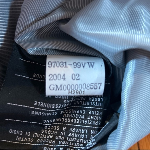 Harley Davidson Leather Jacket Women's Sz Large Black Heavy Biker Riding Studded - Picture 11 of 11